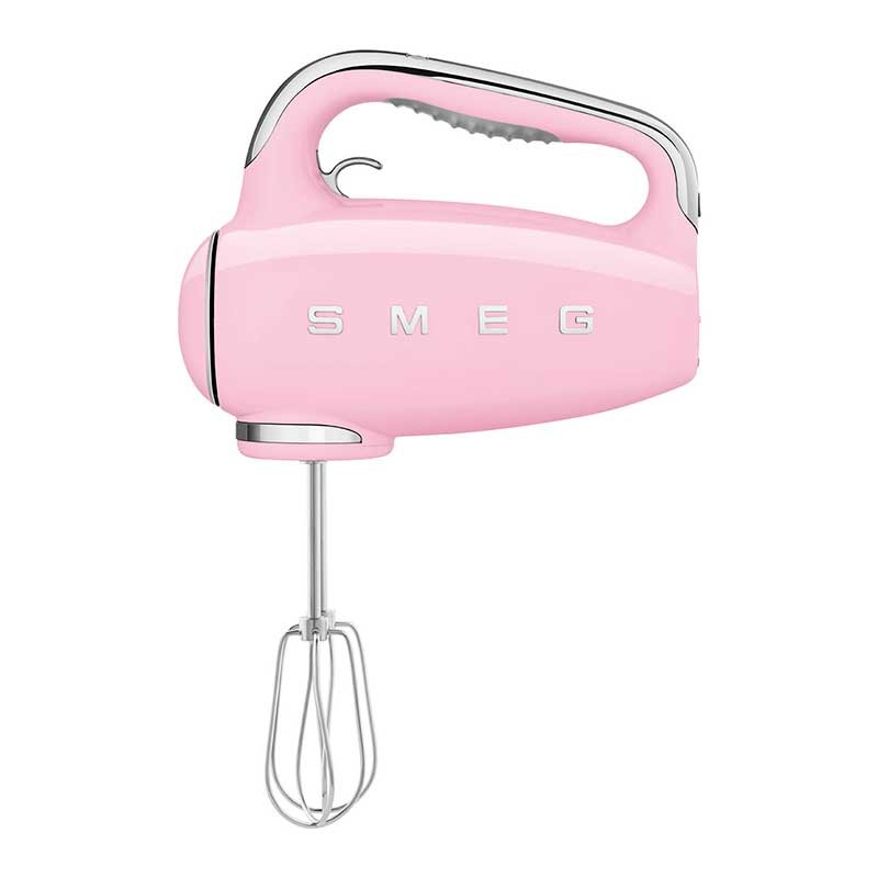  SMEG Juego de batidora de pie y rodillo/cortador de pasta, rosa  : Hogar y Cocina